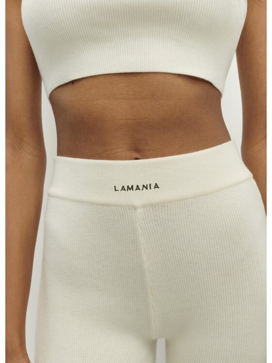 La Mania La Mania Pantaloncini sportivi ENDING Bianco Active Fit