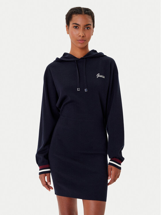 Guess Guess Трикотажна сукня V5BK01 Z1152 Cиній Regular Fit