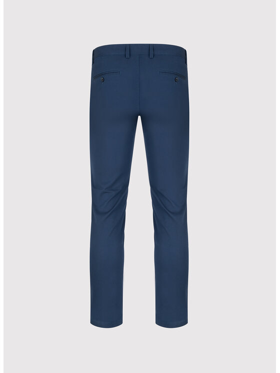 Pako Lorente Pako Lorente Spodnie materiałowe P26SF-WX-001 Granatowy Classic Fit