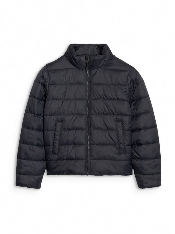 4F 4F Kurtka puchowa 4FJWSS25TDJAM520-20S Czarny Regular Fit