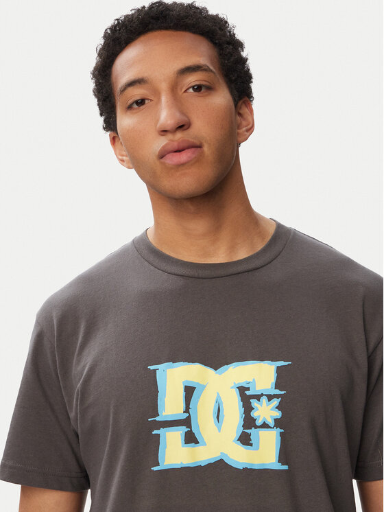 DC Shoes DC Shoes Tričko Big Deal Star ADYZT05443 Tmavosivá Regular Fit