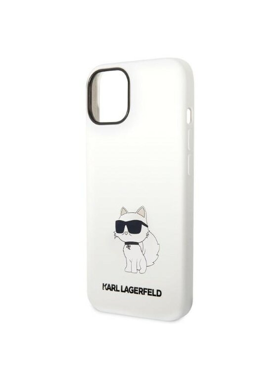 KARL LAGERFELD KARL LAGERFELD Etui na telefon iPhone 14 Plus Biały