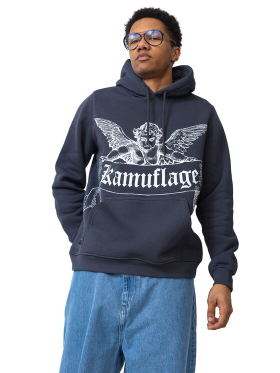 Kamuflage Kamuflage Bluza Hellfire Szary Oversize
