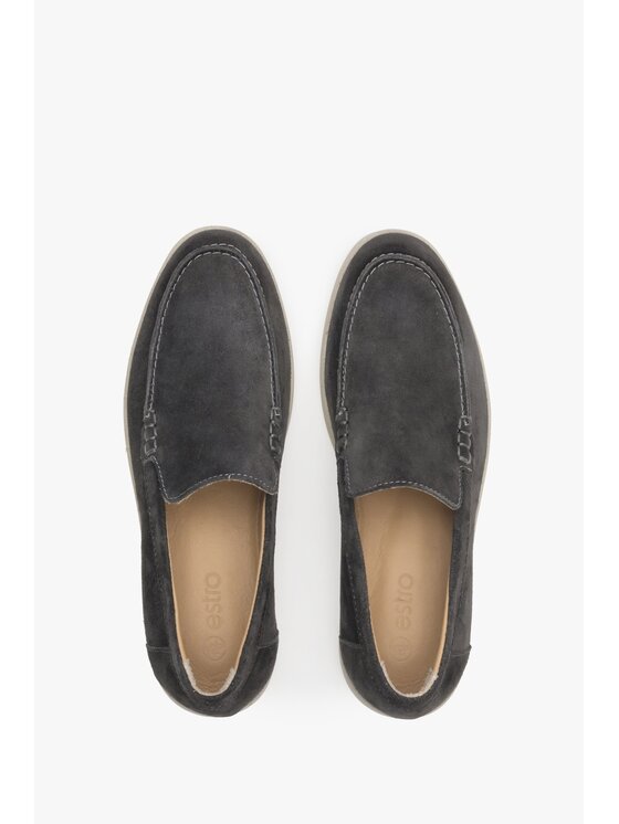 Estro Estro Μοκασίνια ER00113366 Γκρι