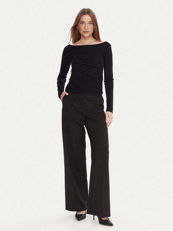 TWINSET TWINSET Pulover 252TT3260 Negru Slim Fit