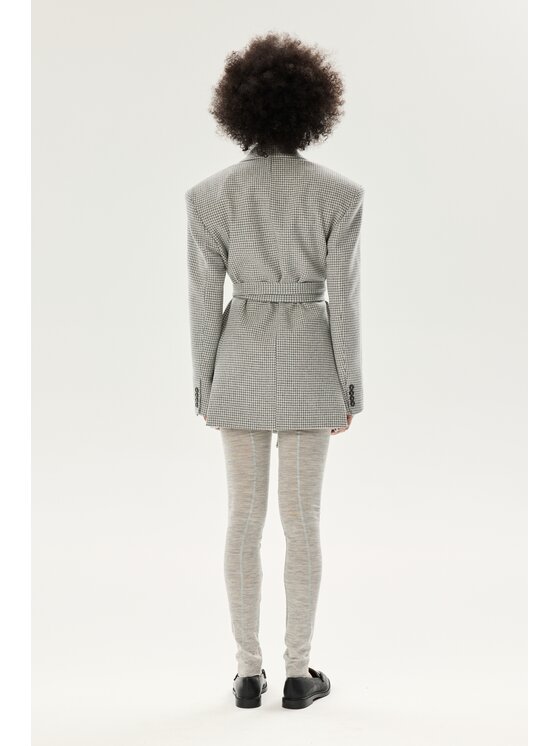Laretaggio Laretaggio Marynarka VARI WOOL BLAZER Szary Casual Fit