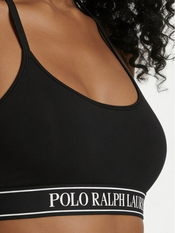 Polo Ralph Lauren Polo Ralph Lauren Melltartó felső 4P0477 Fekete