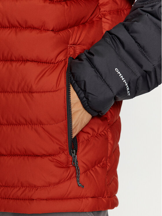 Columbia Columbia Kurtka przejściowa Powder Lite™ Hooded Jacket Pomarańczowy Regular Fit