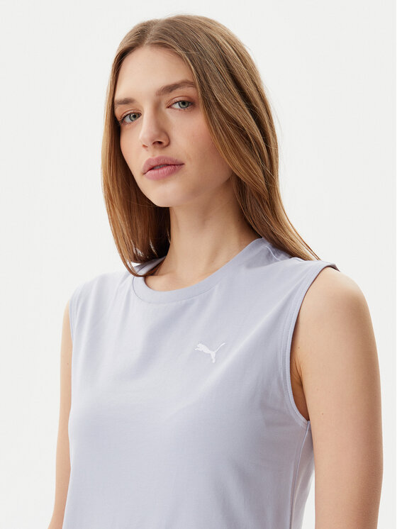 Puma Puma Každodenní šaty Ess 685643 Světle modrá Slim Fit