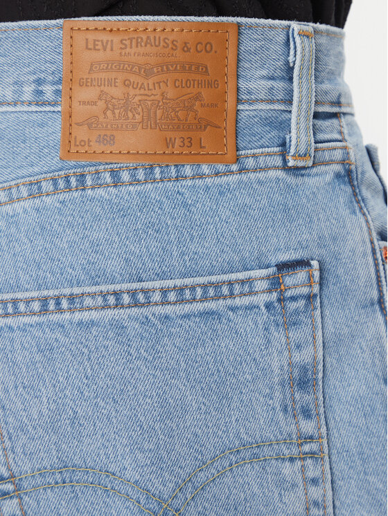 Levi's® Levi's® Džínové šortky 468™ A8461-0015 Modrá Loose Fit