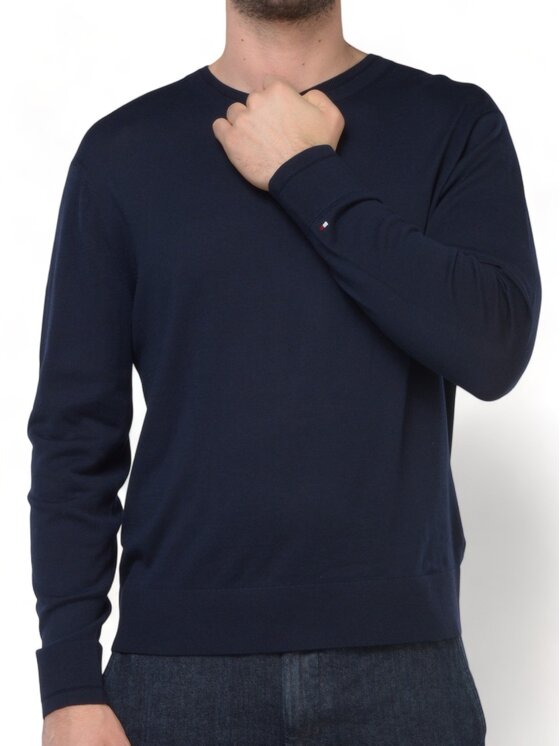 Tommy Hilfiger Tommy Hilfiger Maglione q-dav-55133 Blu Regular Fit