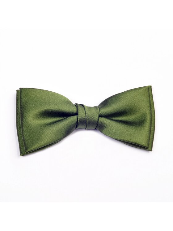 ELSNER ELSNER Παπιγιόν BUTTERFLY Z JEDWABNEGO ŻAKARDU A1202 Πράσινο