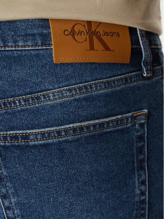 Calvin Klein Jeans Calvin Klein Jeans Farmer rövidnadrág J30J327184 Kék Slim Fit
