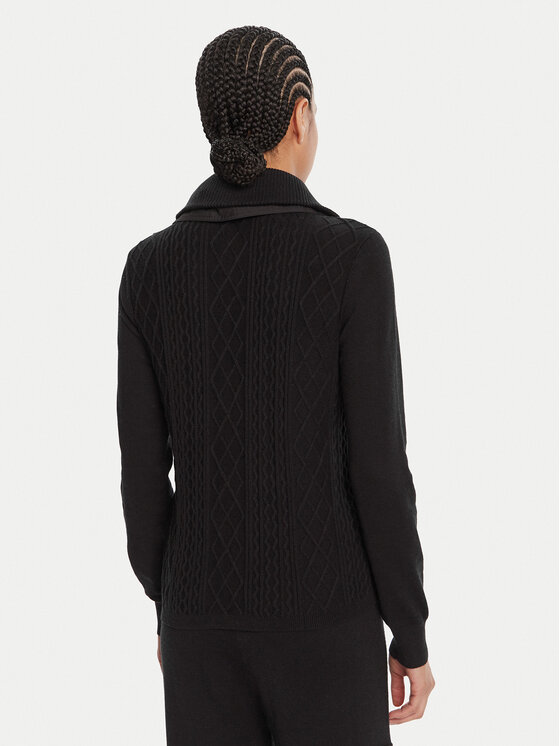 Liu Jo Sport Liu Jo Sport Džemper TF5039 MS75L Crna Regular Fit