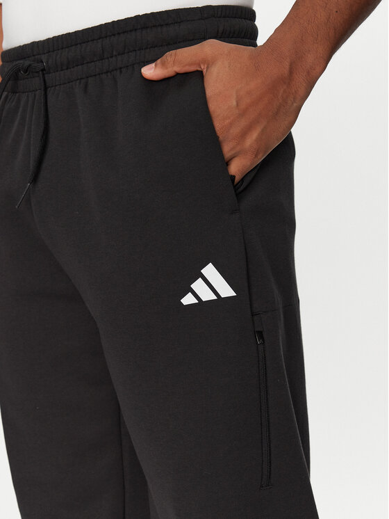 adidas adidas Donji dio trenerke Future Icons 3-Stripes JD4889 Crna Loose Fit