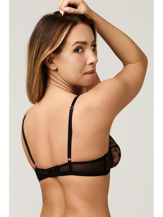 Love and Hate Love and Hate Reggiseno con ferretto Luna Nero