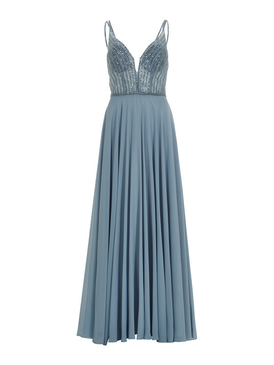 Hey Kyla Hey Kyla Rochie de seară 5AI056HK Albastru Regular Fit