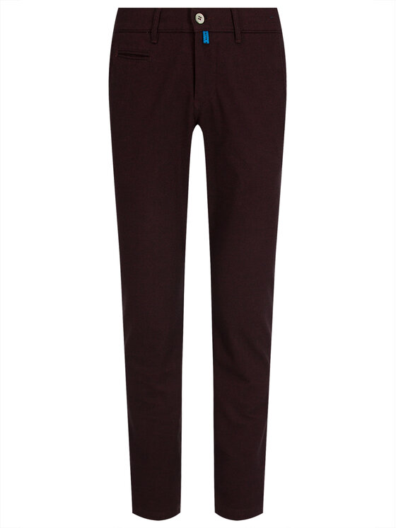Pierre Cardin Pierre Cardin Chino Lyon 33757/000/4746 Tamnocrvena Modern Fit