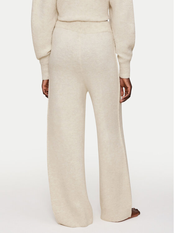 Triumph Triumph Pantaloni di tessuto Amourette Cozy 10225058 Écru Regular Fit