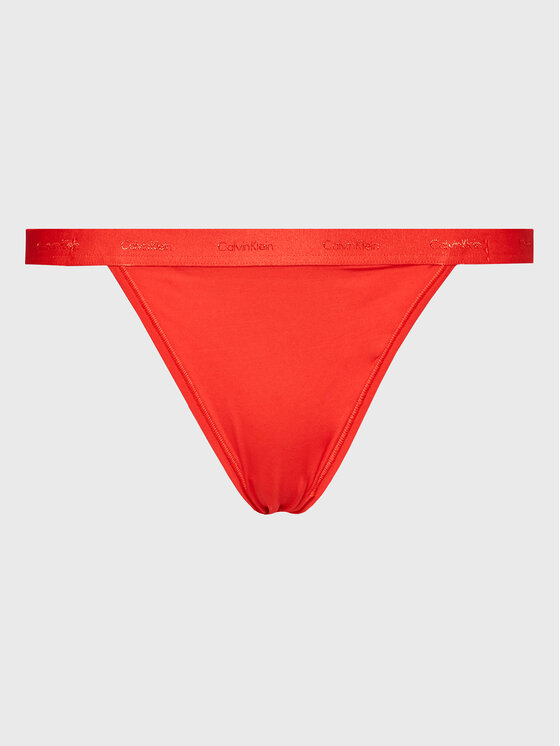 Calvin Klein Underwear Tanga 000QF6760E Rouge Modivo