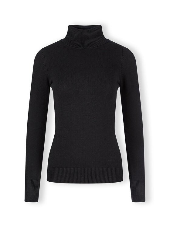 minoti minoti Golf 26WKNIT3 Czarny Regular Fit