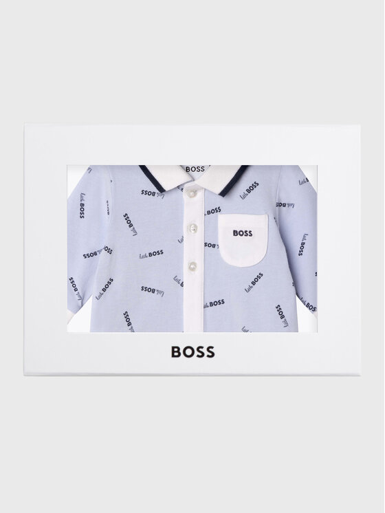 Body da neonato J94325 Blu scuro