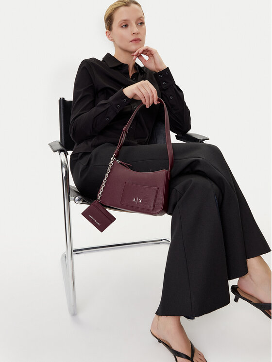 Armani Exchange Armani Exchange Ročna torba XW001571 AF15625 UA343 Bordo rdeča