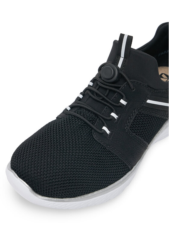Rieker Rieker Sneakersy M5065-00 Czarny