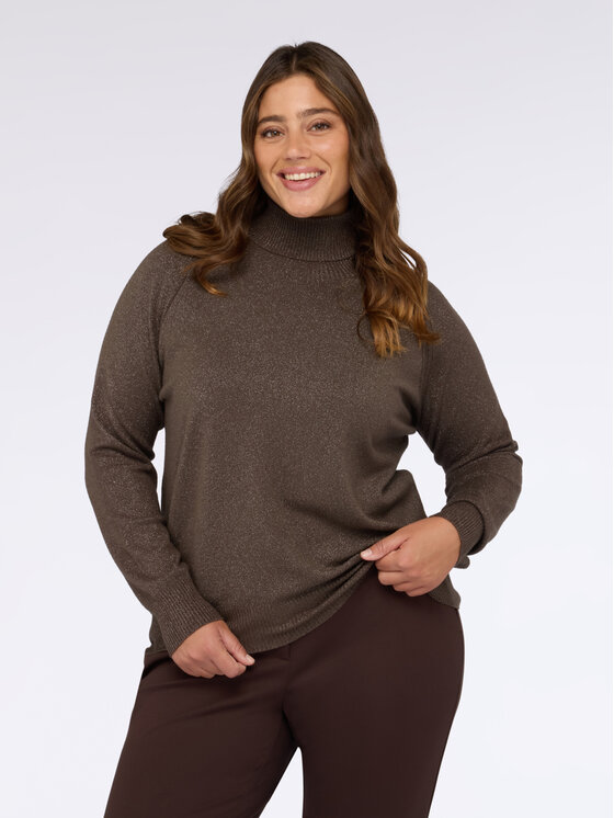 Fiorella Rubino Fiorella Rubino Maglione M032E002018N0F2 Marrone Regular Fit