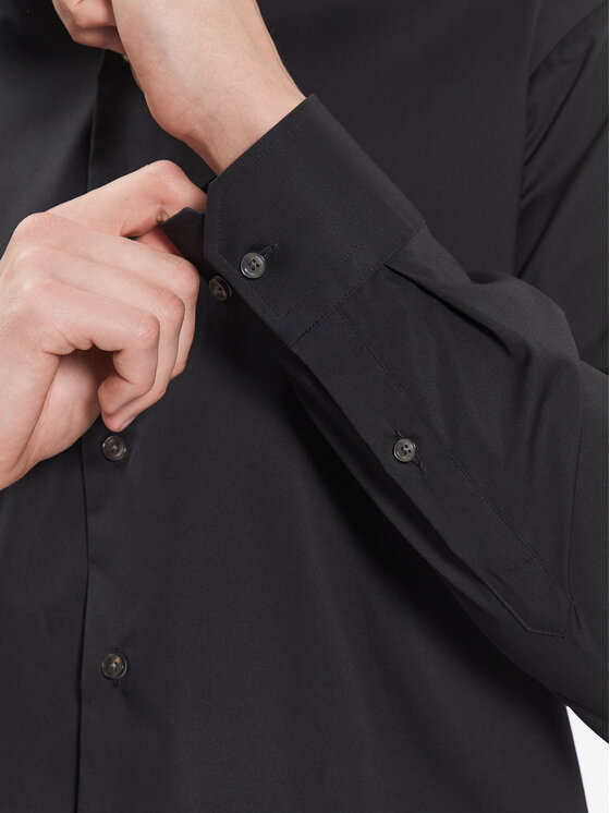 BOSS Boss Košeľa 50473265 Čierna Regular Fit