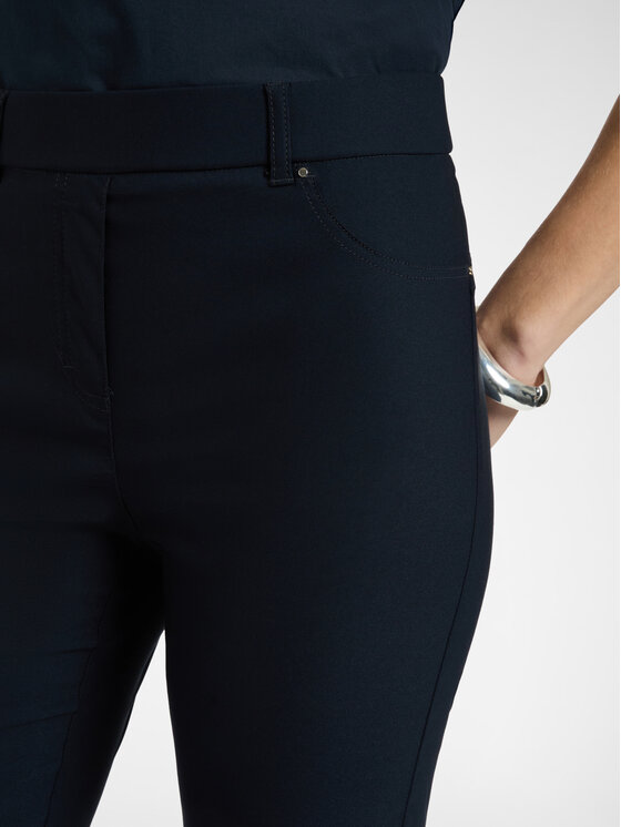 Elena Mirò Elena Mirò Pantaloni di tessuto P083Z000177N034 Blu Slim Fit