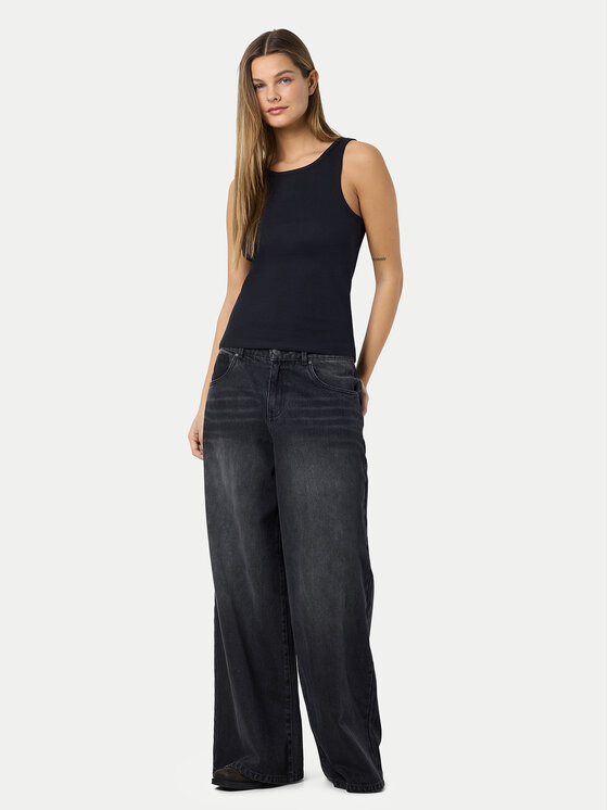 Noisy May Noisy May Top Maya 27033135 Negru Tight Fit