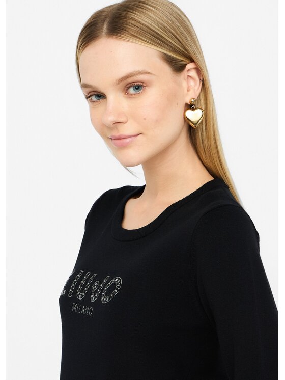 Liu Jo Liu Jo Maglione TF5248MS63L22222 Nero Regular Fit