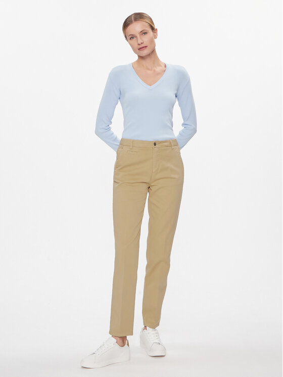 United Colors Of Benetton United Colors Of Benetton Pantaloni chino 4GD7DF061 Beige Regular Fit