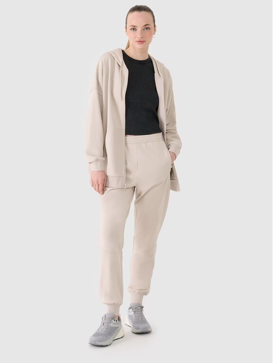 4F 4F Jogger nohavice 4FRSS25TTROF1398-83S Hnedá Regular Fit