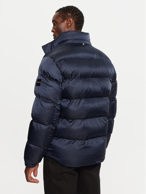 BOSS BOSS Ziemas jaka H-Corbinian4 50525364 Tumši zils Regular Fit