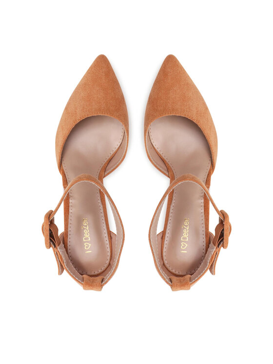 DeeZee DeeZee Tacones KL-HHK539-01 Pruun