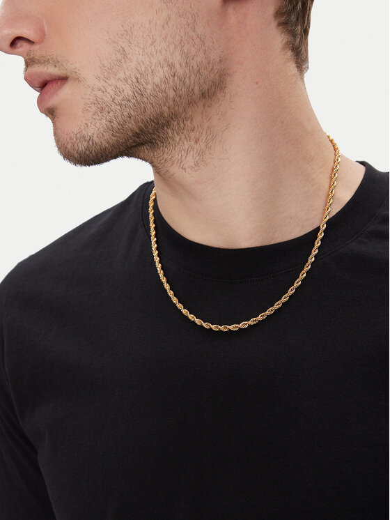 ICED STUFF ICED STUFF Синджирче Rope Златист