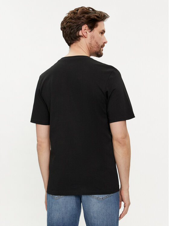 Jack&Jones Jack&Jones Komplekt kahest t-särgist Map Logo 12260796 Must Regular Fit
