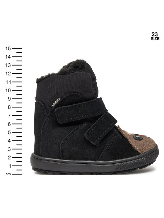 Mrugała Mrugała Schneeschuhe MALI 7151/4-99 Schwarz
