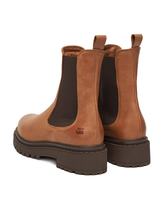 G-Star Raw G-Star Raw Jātnieku stila puszābaki EO-DAMLA-25FW26 Brūns