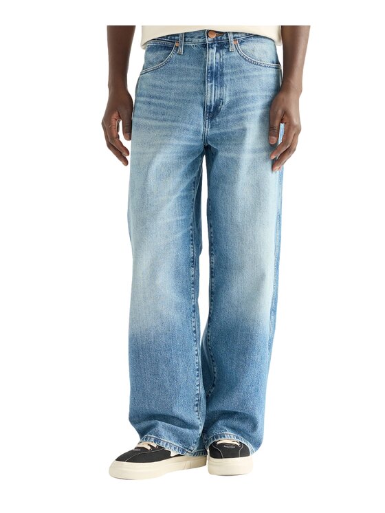 Wrangler Wrangler Jeansy 112386714 Niebieski Baggy Fit