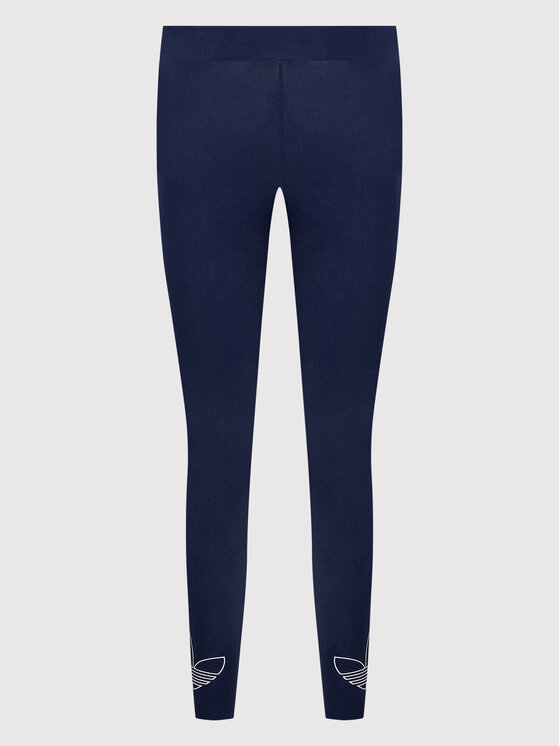 adidas adidas Leggings HK5172 Tamnoplava Slim Fit