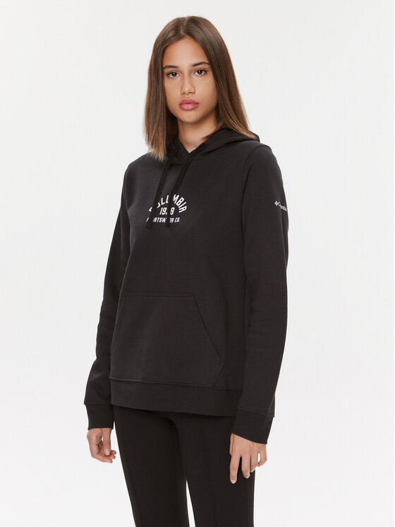 Columbia Columbia Sweatshirt Trek™ Graphic 1959881 Schwarz Regular Fit