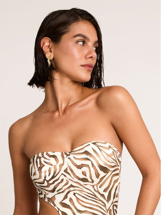 Selmark Selmark Costume da bagno BN756 Marrone