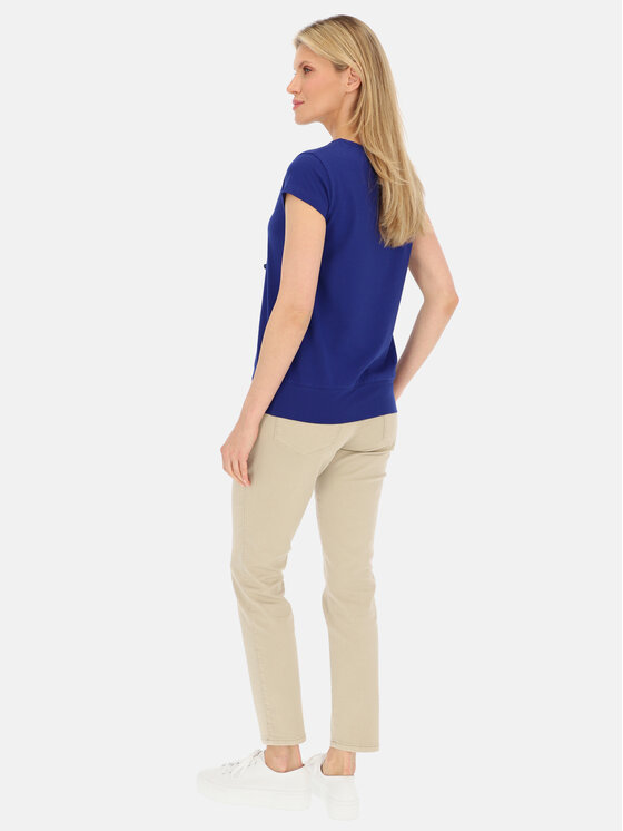 L’AF L’AF T-Shirt Lira Granatowy Regular Fit