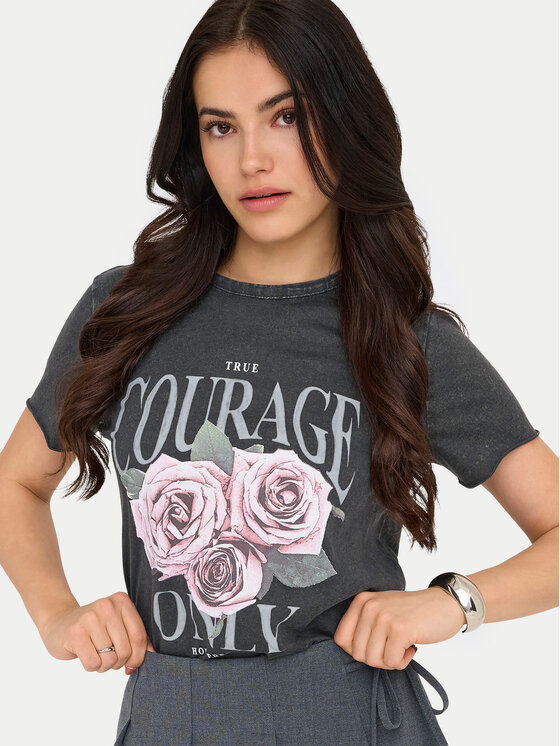 ONLY ONLY T-shirt Lucy 15215721 Nero Regular Fit