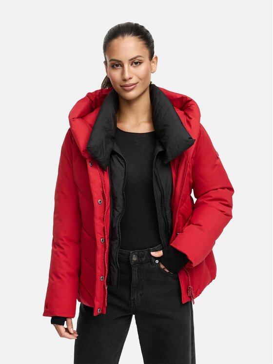 Marikoo Marikoo Kurtka zimowa Nadiraa Czerwony Regular Fit