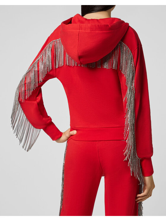 PHILIPP PLEIN PHILIPP PLEIN Felpa 21927 Rosso Regular Fit