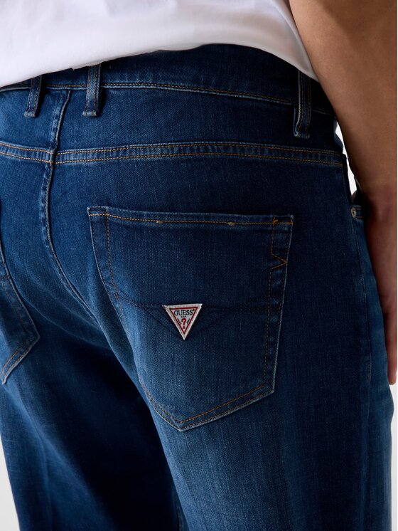 Guess Guess Jeansy 181100 Niebieski Regular Fit